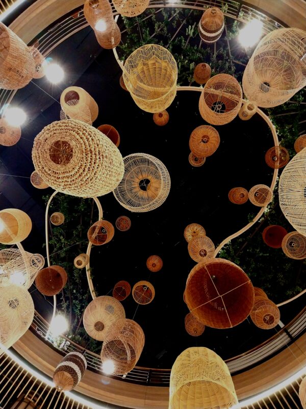 look up